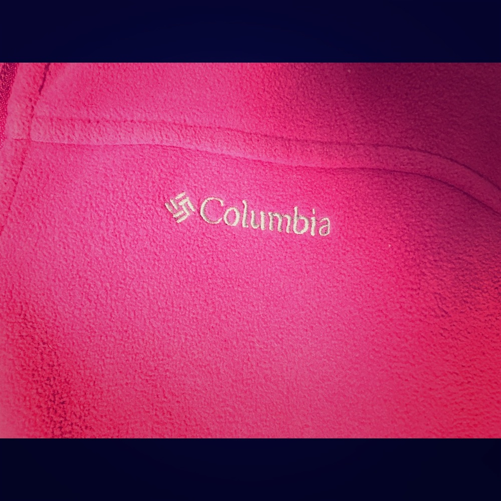 Bright Pink Colombia Fleece